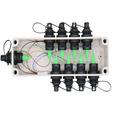 Hộp kết nối sợi quang trong nhà SC APC không thấm nước, Hộp ABS Ftth