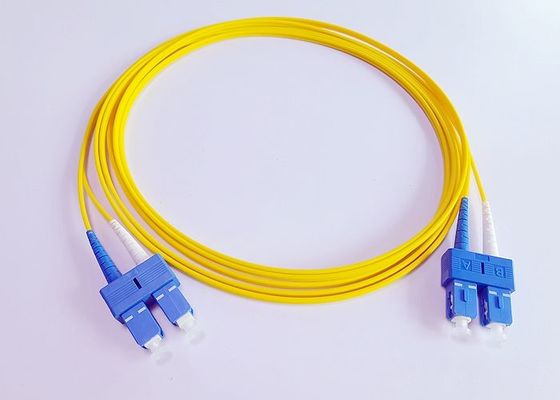Dây bản vá SC UPC hai mặt Lszh chắc chắn cho hệ thống DWDM