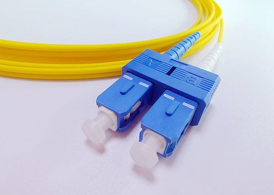 Dây bản vá SC UPC hai mặt Lszh chắc chắn cho hệ thống DWDM