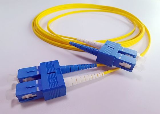 Dây bản vá SC UPC hai mặt Lszh chắc chắn cho hệ thống DWDM