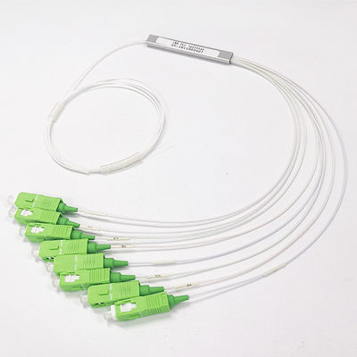 Cáp ống chặt 0,9mm Đầu nối SC APC Bộ chia PLC sợi quang