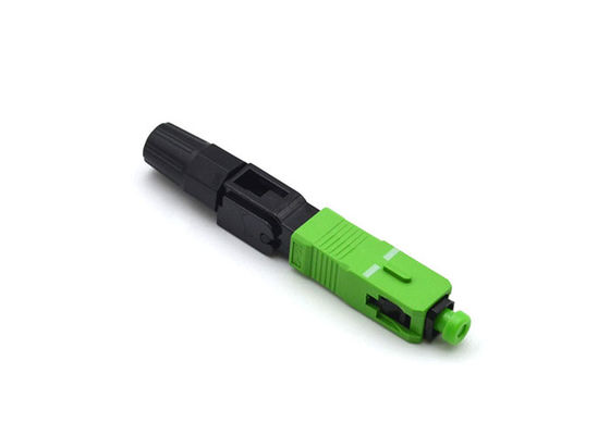 Đầu nối nhanh cáp quang SC APC được đánh bóng trước CATV