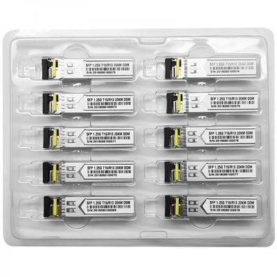 Đầu nối 1,25G Lc Bộ thu phát quang hai chiều đơn 20Km